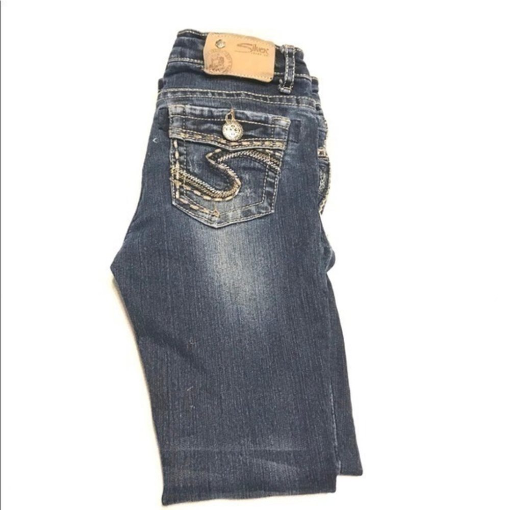 Silver Jeans Sasha Girls Denim Jeans Size W8 X L23